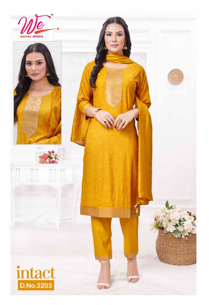 Wanna Intact Designer Rayon Readymade Suits Catalog
